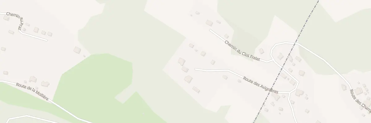 Plan du 224 Rte des Avignieres à La Rivière-Enverse