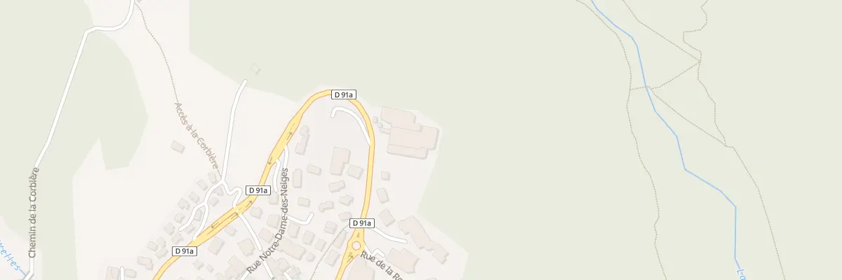 Plan du 623 Rue de l’Aiguille-du-Fruit à Courchevel