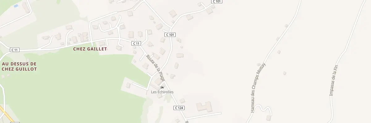 Plan du 66 Rte des Fayards à Saint-Paul-en-Chablais