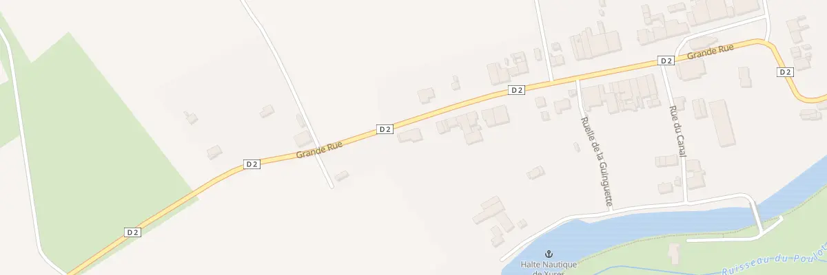Plan du 34 Grande Rue à Xures