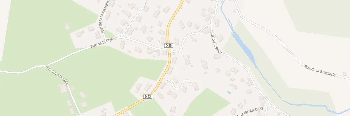 Plan du 890 Rue de Franould à Dommartin-lès-Remiremont