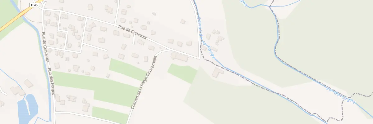 Plan du 94 Rue de Genevoix à Saint-Gorgon