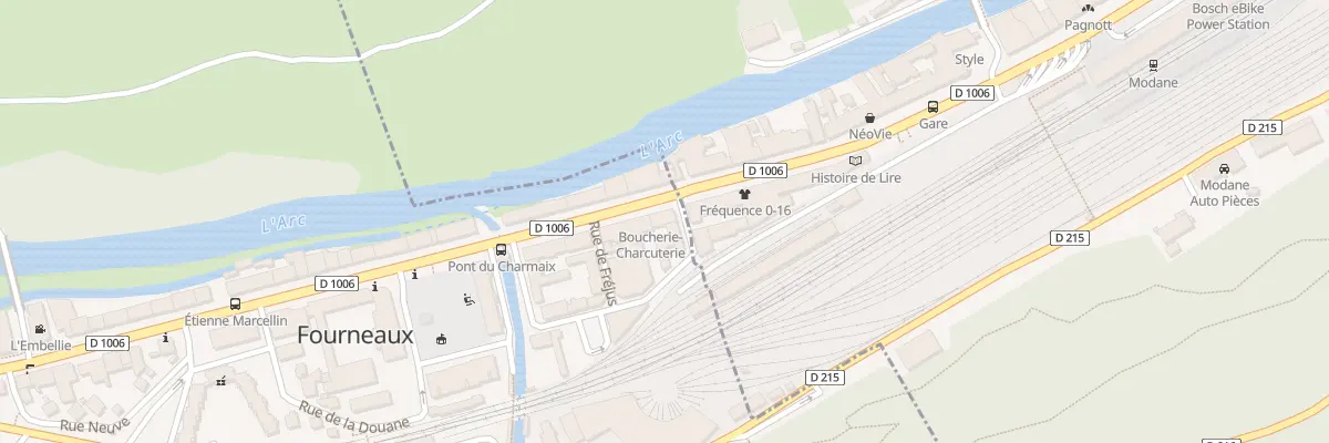 Plan du 1 Rue de la Concorde à Fourneaux