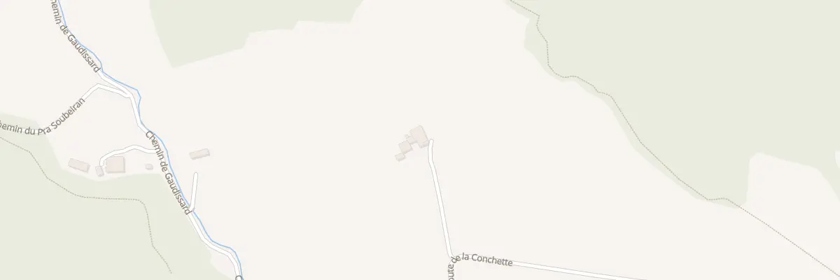 Plan du 2065 La Conchette à Barcelonnette