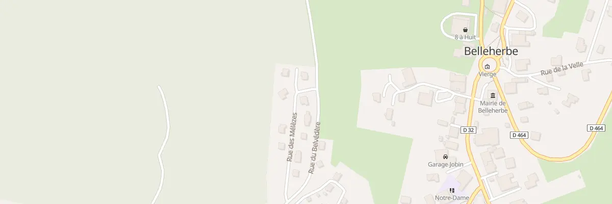 Plan du 10 Rue des Melezes à Belleherbe