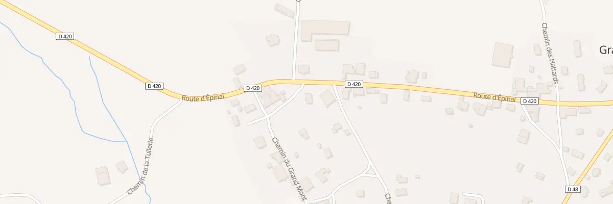 Plan du 30 Che du Grand Mont à Grandvillers