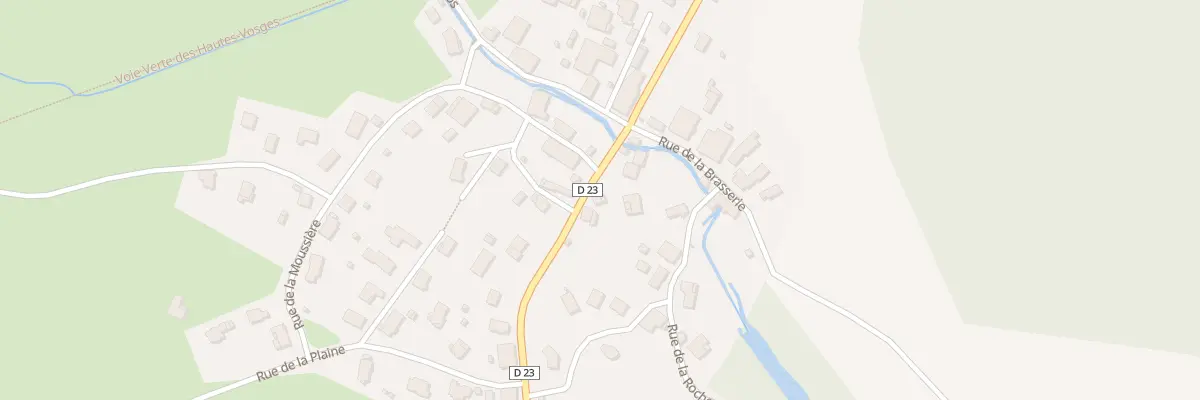Plan du 1080 Rue de Franould à Dommartin-lès-Remiremont