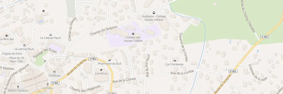 Plan du 11 Rue du Pré Fleuri à Guillestre