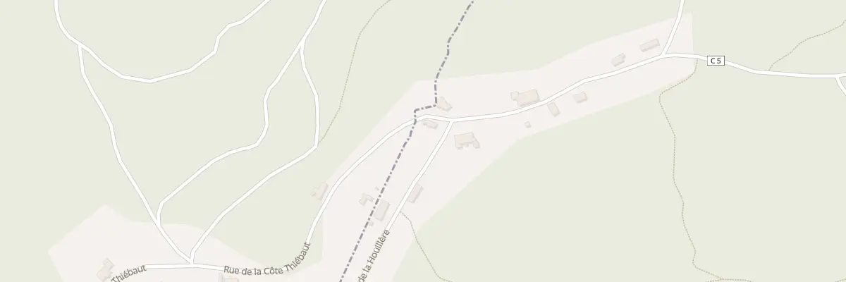 Plan du 14 Rue de la Houillère à Ronchamp