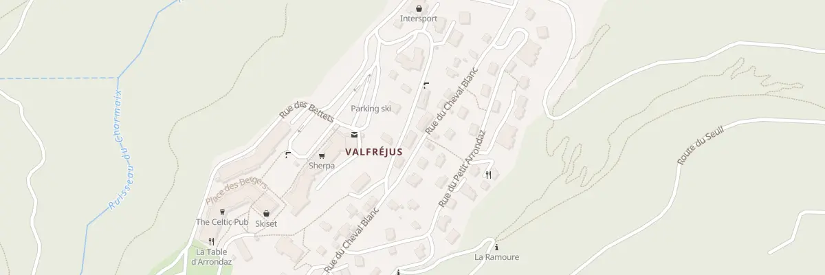 Plan du 195 Rue du Huit Septembre à Modane
