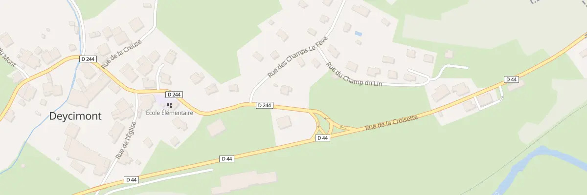 Plan du 45 Rue Principale à Deycimont