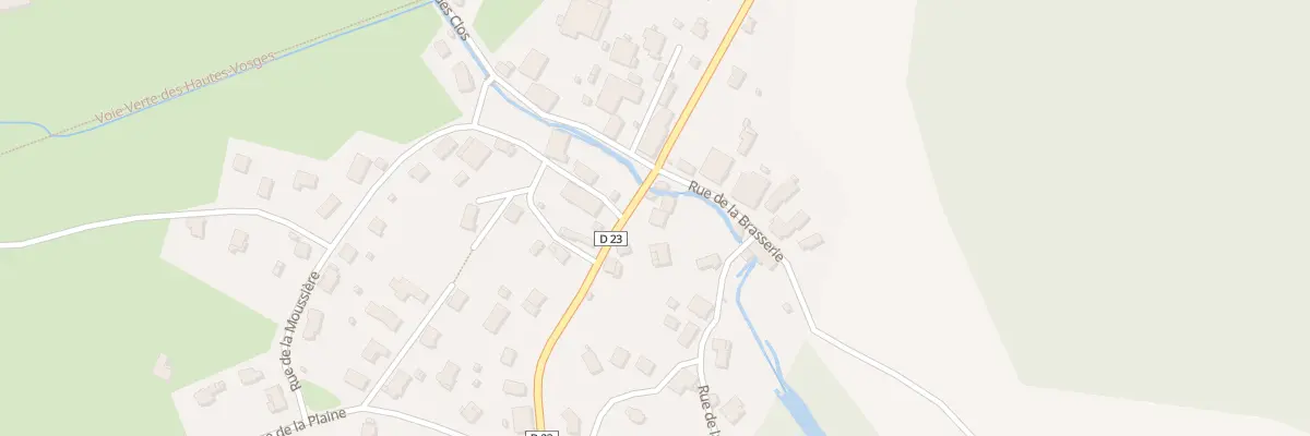 Plan du 1116 Rue de Franould à Dommartin-lès-Remiremont