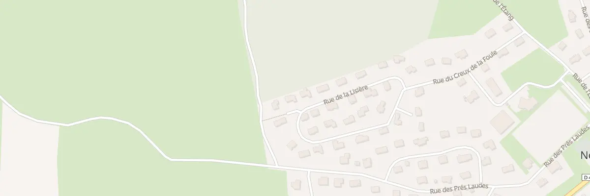 Plan du 18 Rue de la Lisière à Noël-Cerneux