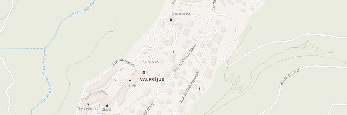 Plan du 563 Rue du cheval blanc à Modane