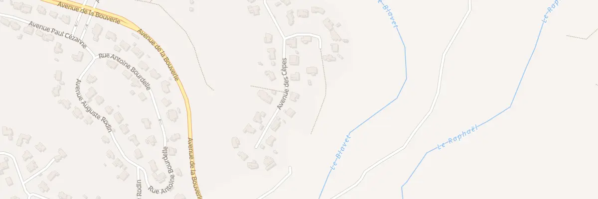 Plan du 35 Av des Cepes à Roquebrune-sur-Argens