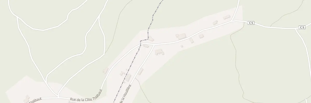Plan du 7 Rue de la Houillère à Champagney