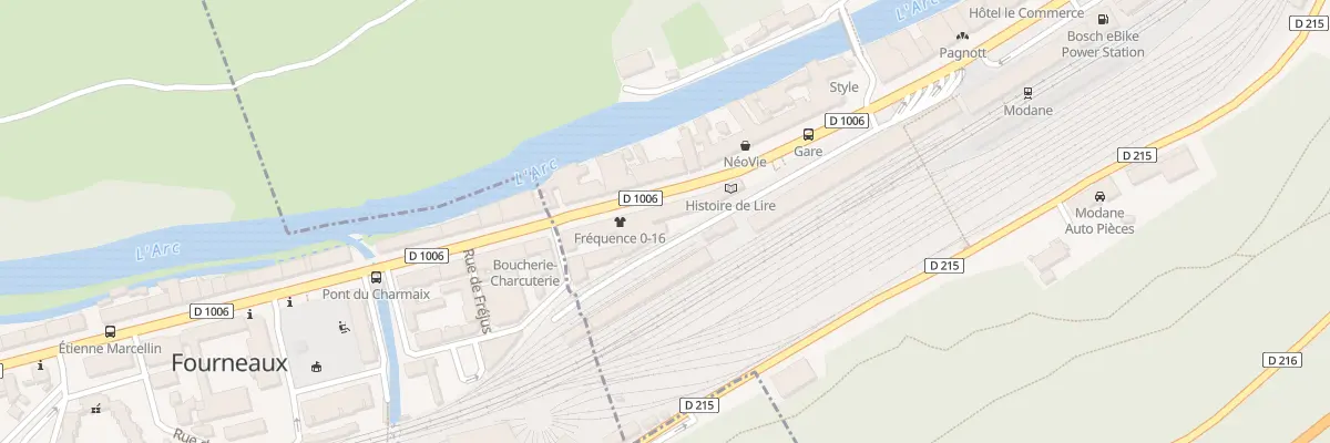 Plan du 9 Rue de la république à Modane