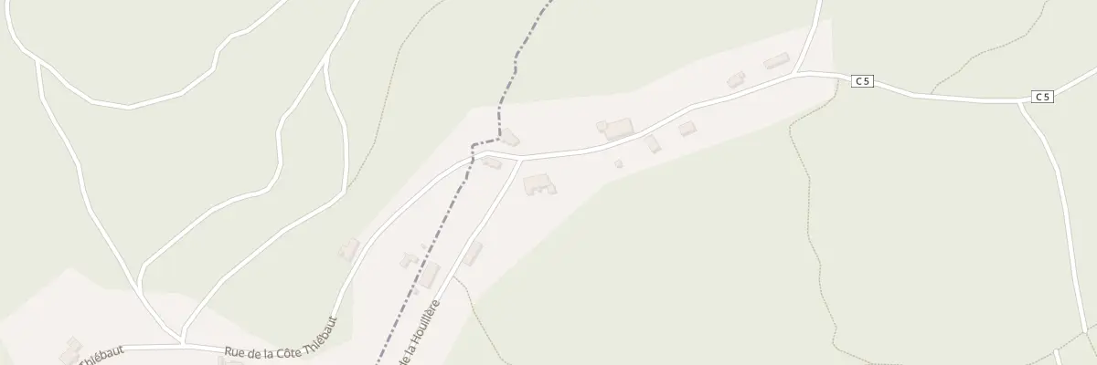 Plan du 5 Rue de la Houillère à Champagney