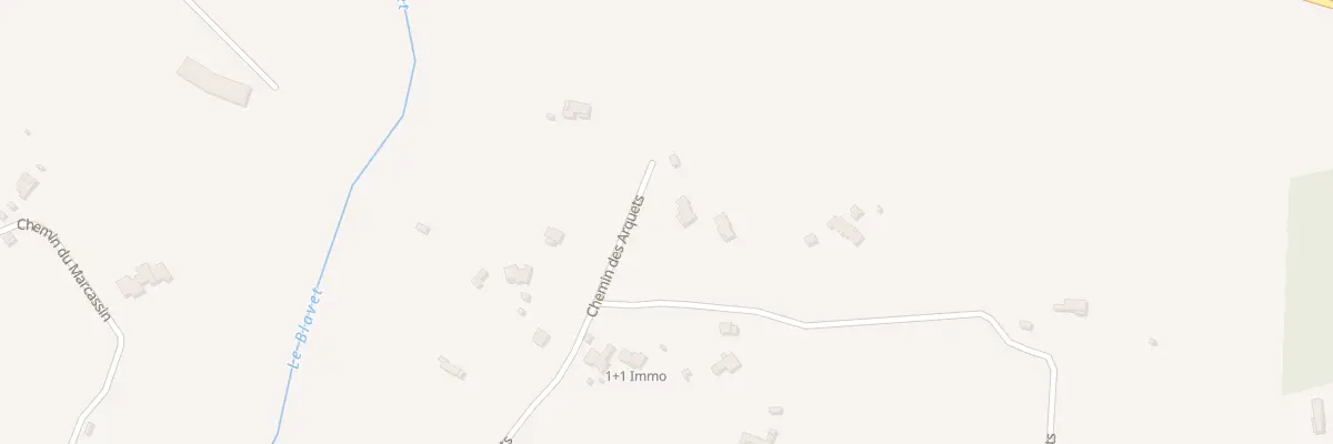 Plan du 56 Che des Arquets à Roquebrune-sur-Argens
