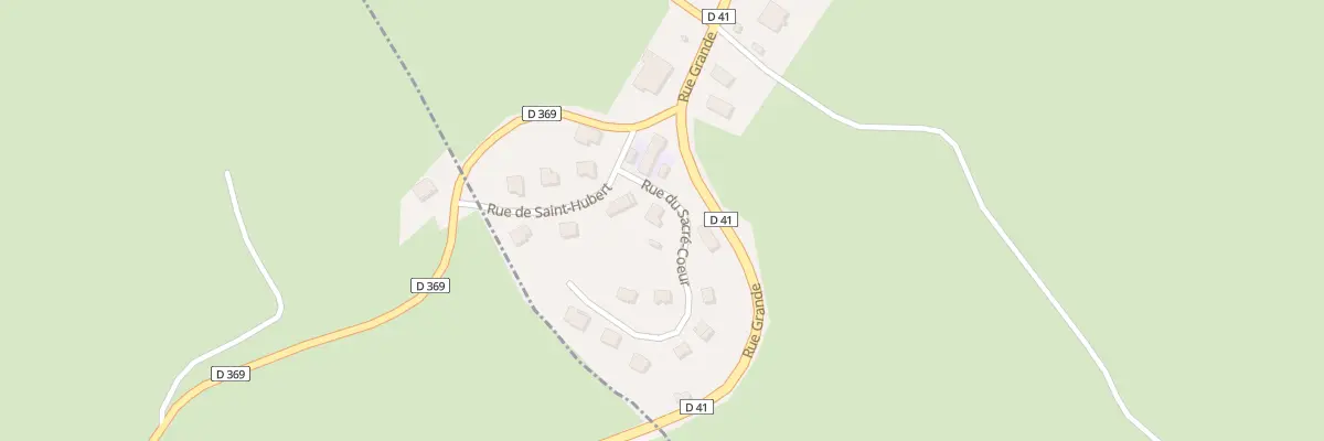 Plan du 2 Rue du Sacré Coeur au Luhier