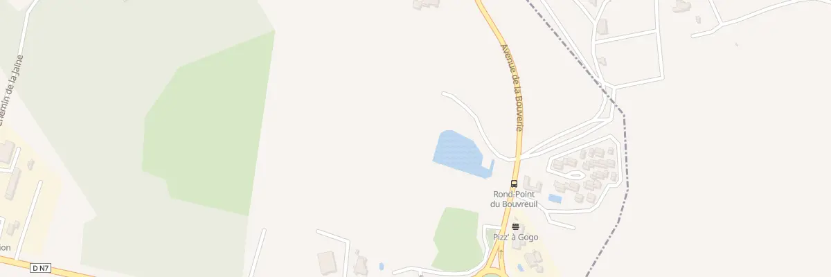 Plan du 135 Av de la Bouverie à Roquebrune-sur-Argens