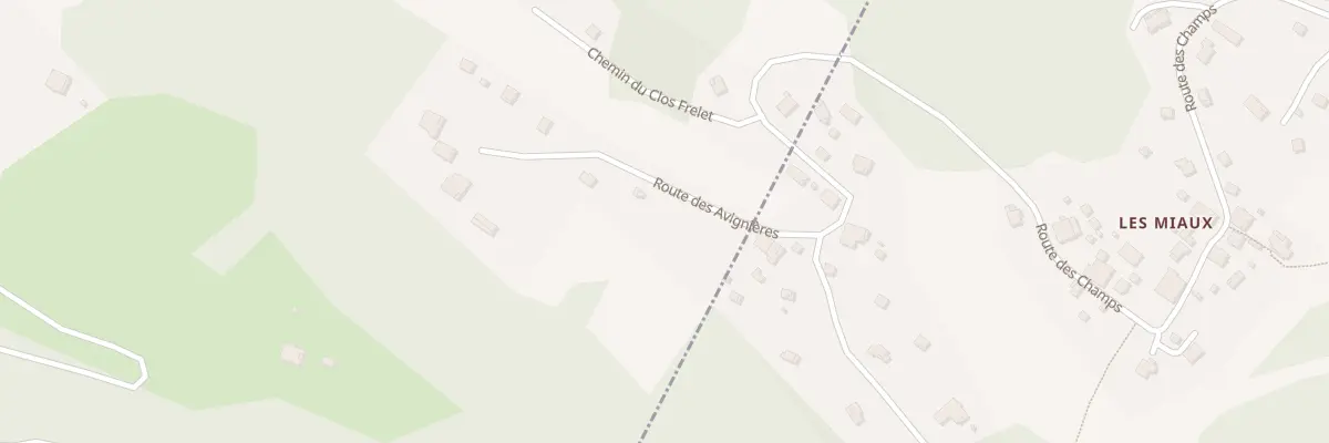 Plan du 45 Rte des Avignieres à La Rivière-Enverse