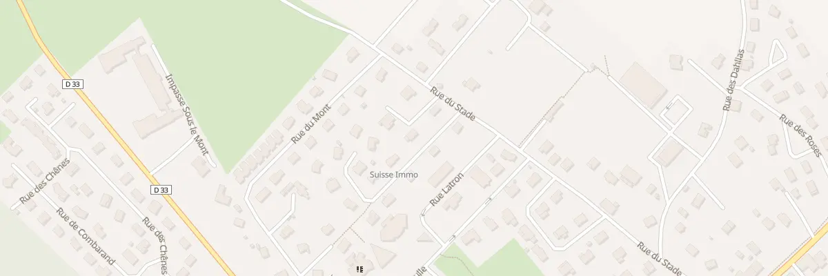Plan du 59 Rue du Stade à Arcey
