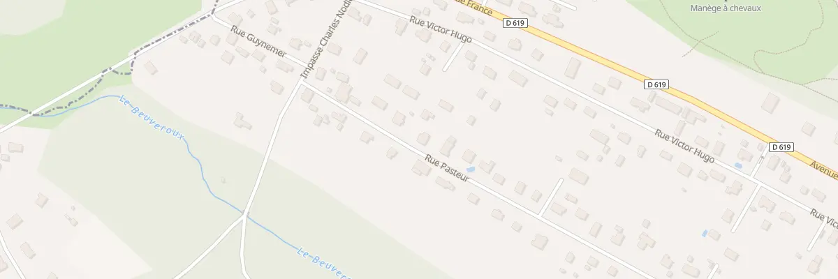 Plan du 34 Rue Pasteur à Champagney