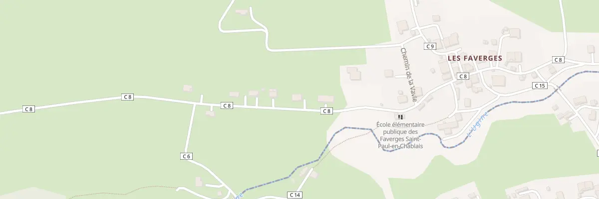 Plan du 167 Rte de la Fin Franche à Saint-Paul-en-Chablais