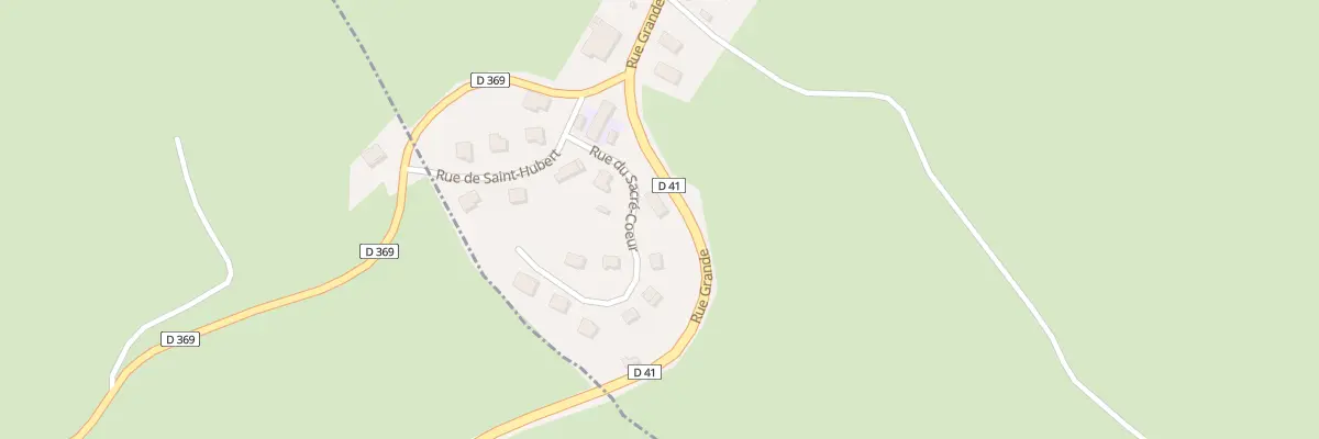 Plan du 2B Rue du Sacré Coeur au Luhier