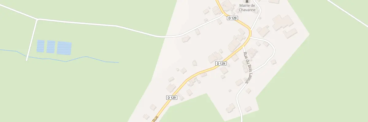 Plan du 26 Gr Grande Rue à Chavanne