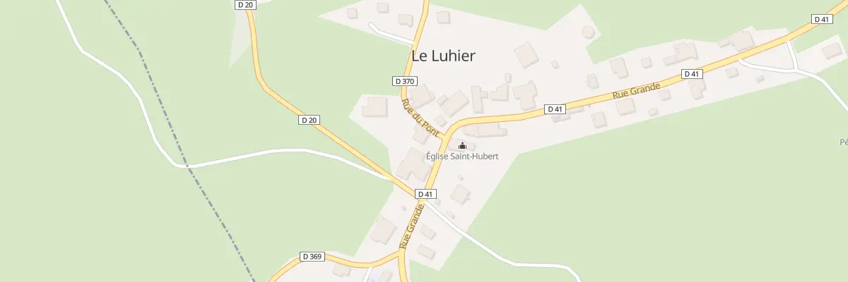Plan du 1 Rue du Pont au Luhier