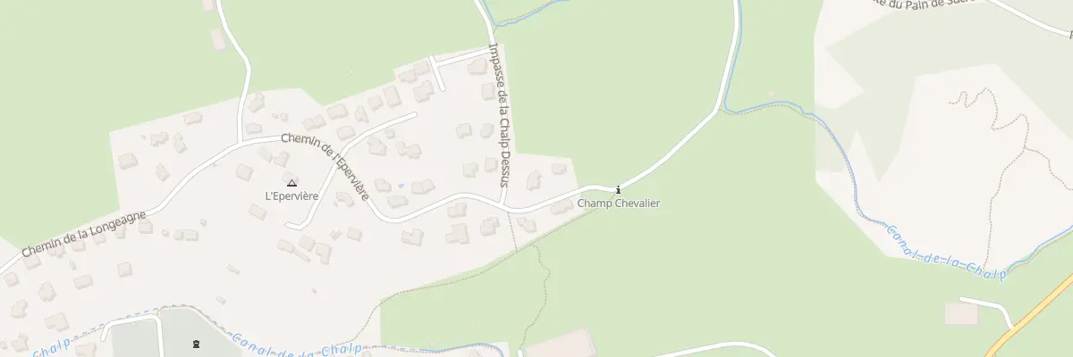 Plan du 846 Che de la Longeagne à Guillestre