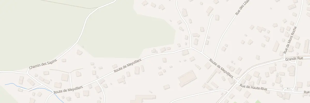 Plan du 30 Rte de Meyvillers à Saint-Amé