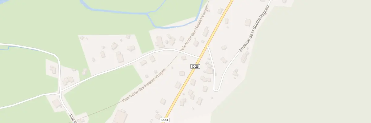 Plan du 1463 Rue de Franould à Dommartin-lès-Remiremont