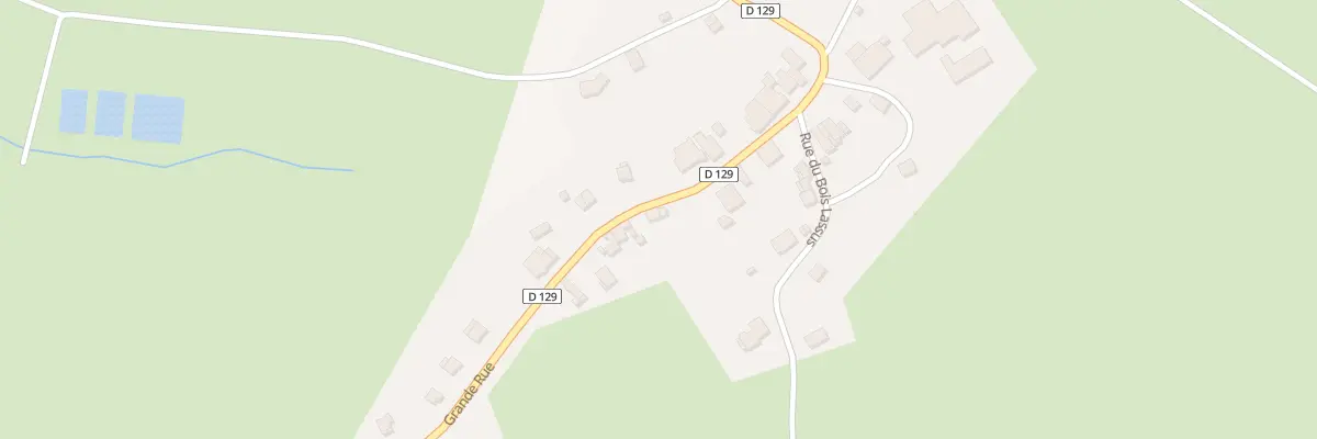 Plan du 23 Gr Grande Rue à Chavanne