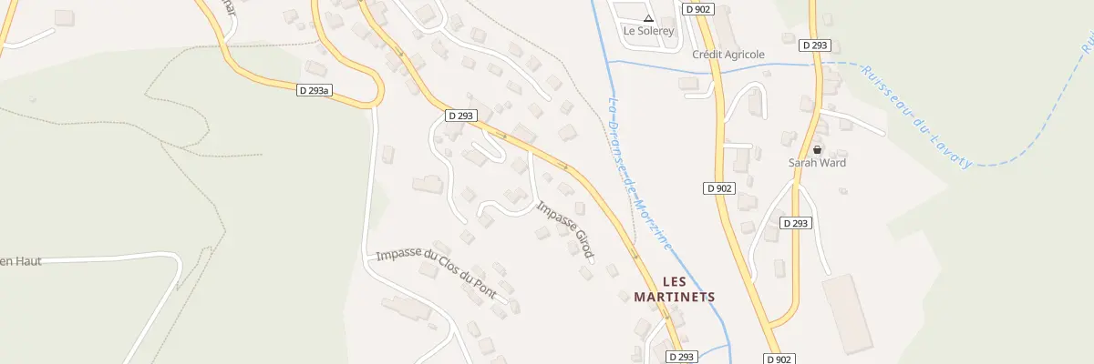 Plan du 358 Rte des Martinets à Saint-Jean-d’Aulps