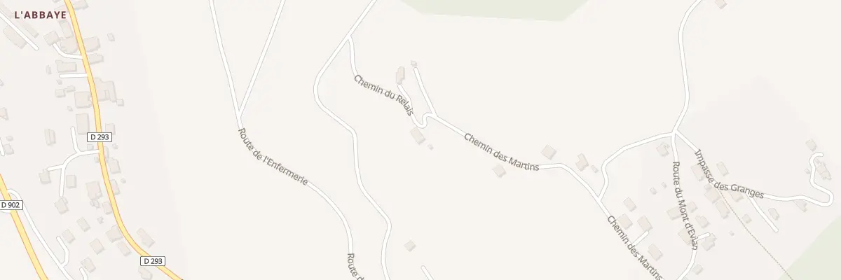 Plan du 170 Che du Relais à Saint-Jean-d’Aulps