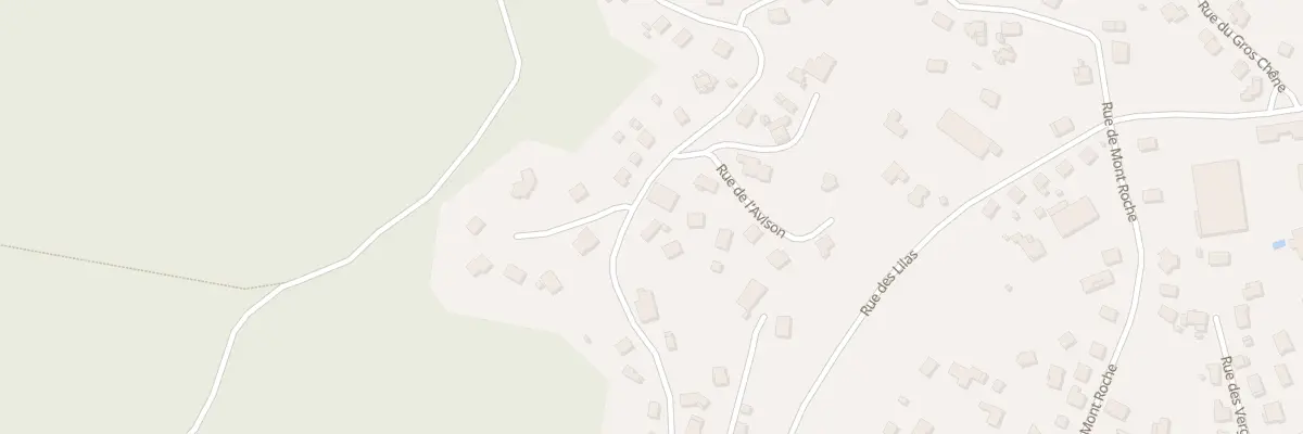 Plan du Pre de la Saulx à Saint-Amé