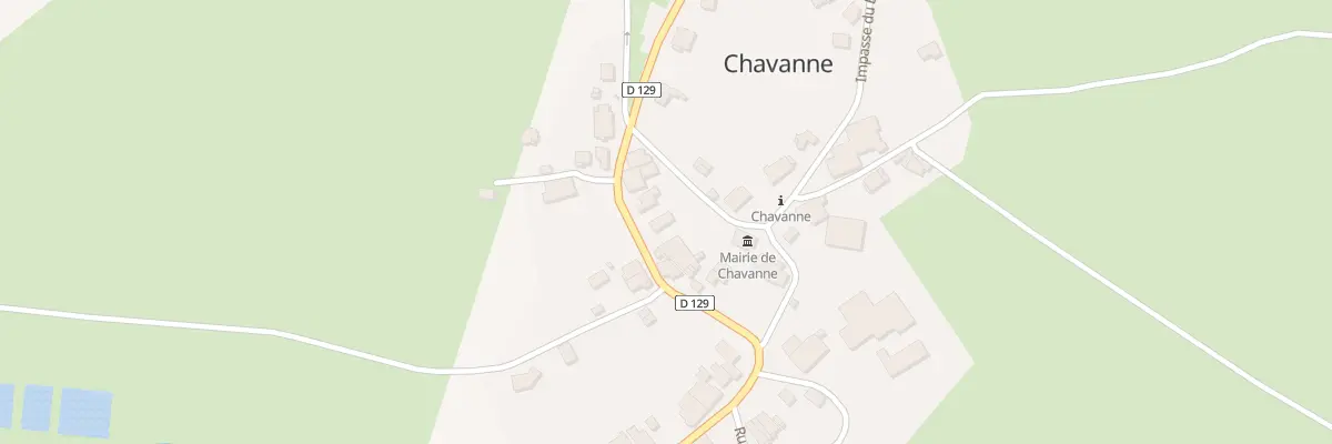 Plan du 5B Gr Grande Rue à Chavanne
