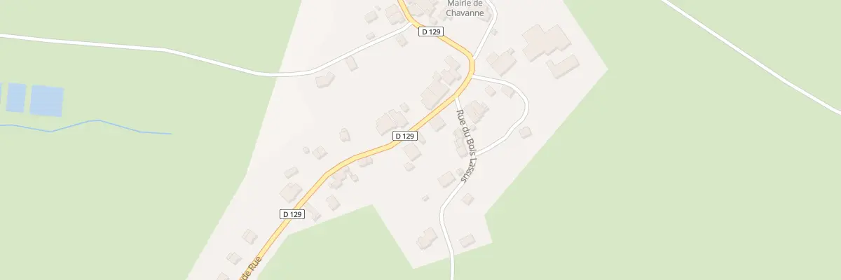 Plan du 19 Gr Grande Rue à Chavanne