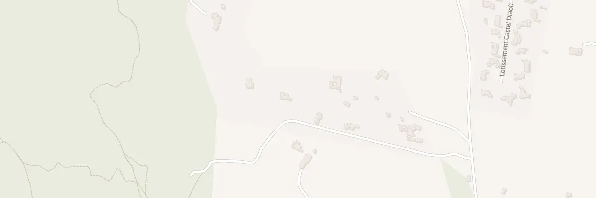 Plan du 5594 Ruel de Castel Diaou à Bagnols-en-Forêt