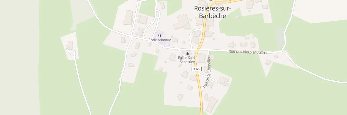 Plan du 2 Rue des Vieux Moulins à Rosières-sur-Barbèche
