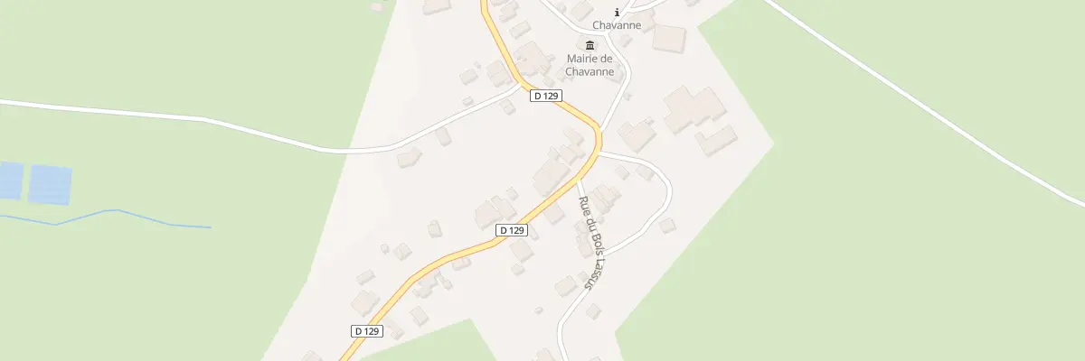 Plan du 18 Gr Grande Rue à Chavanne
