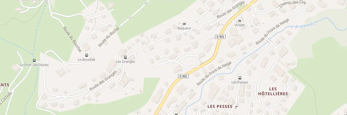 Plan du 72 Imp de la Maison d’En Bas aux Gets