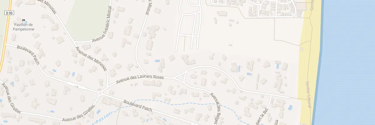 Plan du 9 Av des Lauriers Roses à Ramatuelle