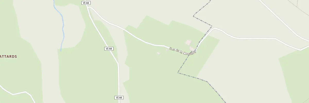 Plan du 29 Rue de la Cordiere à Xamontarupt