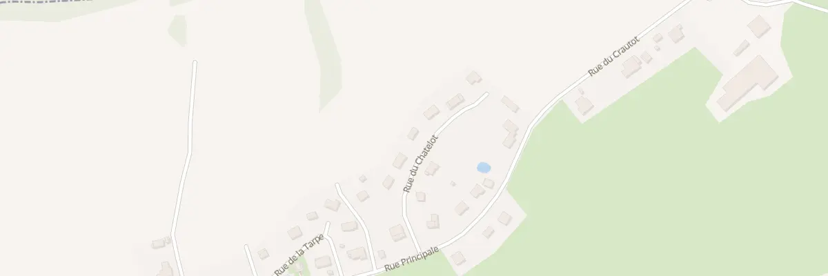 Plan du 7 Rue du Chatelot à Montbéliardot