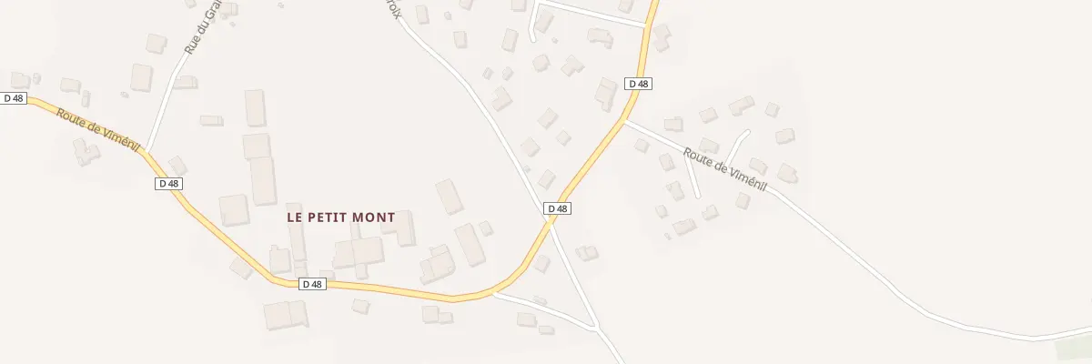 Plan du 27 Che de la Croix à Grandvillers