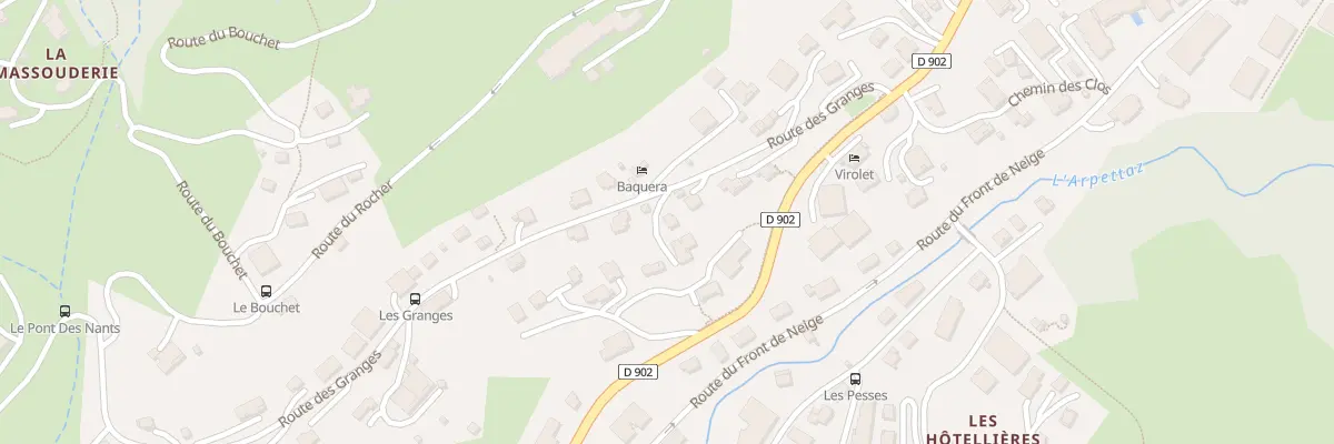 Plan du 195 Rte des Granges aux Gets